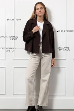 DAMES STUDIO ANNELOES TRENCHCOAT