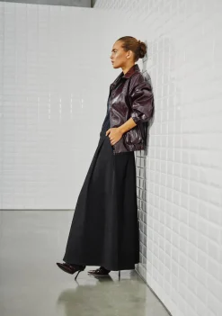 DAMES WITH BLACK LEER/SUEDE JACK