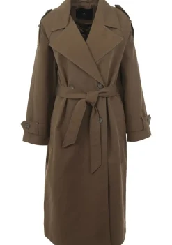 DAMES WITH BLACK TRENCHCOAT