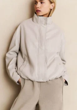 DAMES YAYA LEER/SUEDE JACK